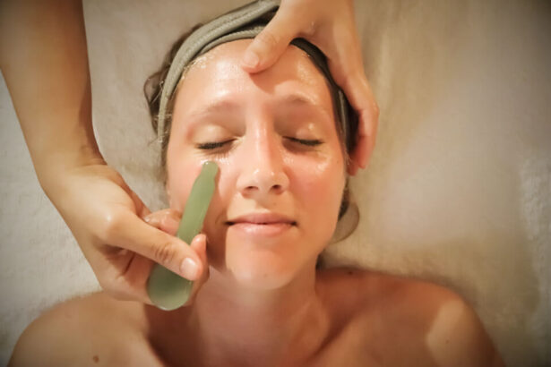 Clinician performing advanced Gua Sha technique in a Spa